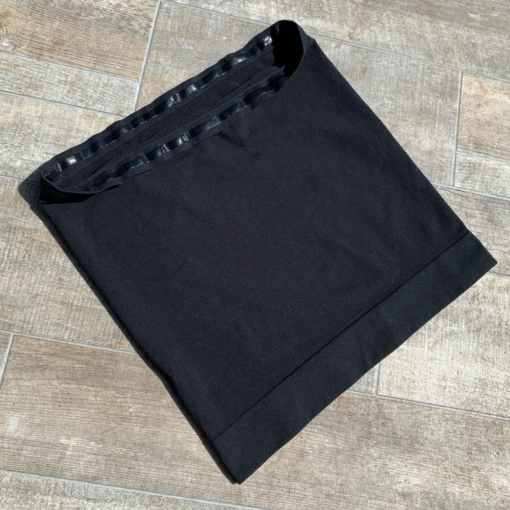 MATERNITY BUNDLE XS & SMALL BASICS IN BLACK INCLUDING PANTS, TANK & BELLY BAND - Picture 3 of 8